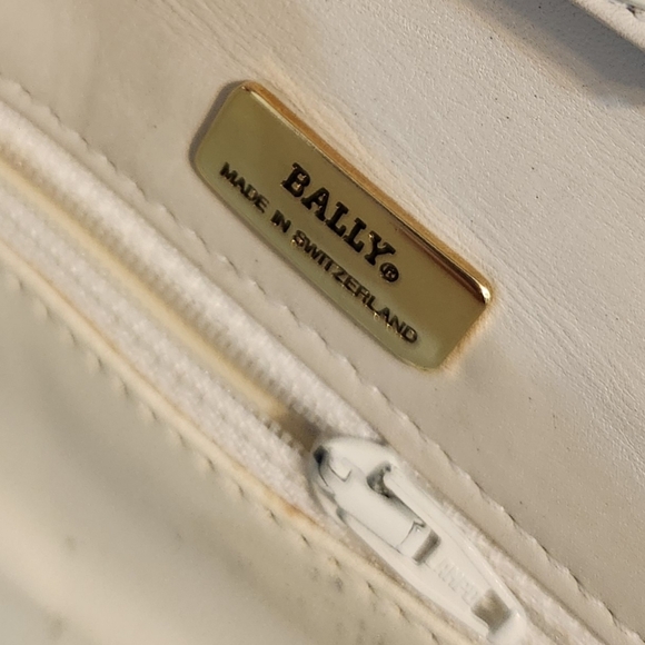 BALLY Elegant Shoulder Bag Clutch Crossbody Vintage  RARE**ART DECO - Picture 8 of 15